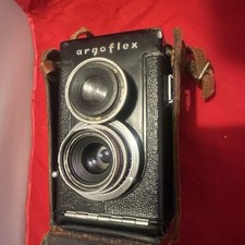 Vintage Argus Argoflex For Parts Or, Repair Or Decore Untested