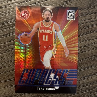   2024-25 Donruss Optic Trae Young #5  Express Lane Red Shimmer /175 Hawks NBA