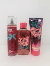 Bath & Body Works Velvet Sugar Mist, Cream & Body Wash * You Choose One!