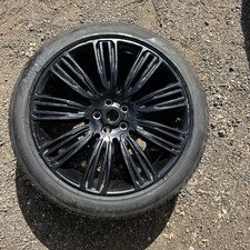 22" GENUINE RANGE ROVER AUTOBIOGRAPHY  VOGUE SPORT  9007 ALLOY WHEEL+ OM P7 TYRE