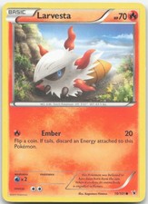 Larvesta (19) 19/101 Noble Victories Pokemon Card LP on eBay