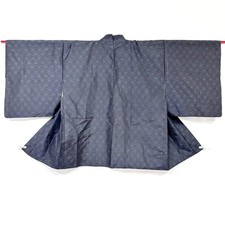 Men s Pure Silk Kimono Robe Samurai Vintage Antique Traditional Japan