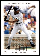 Andre Dawson 1996 Upper Deck #102 Marlins MLB READ FREE SHIPPING AutographDen