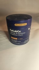 PetLabCo Allergy Immune Probiotic Chew for Medium Dogs Pork Flavor Exp:10/3/2026