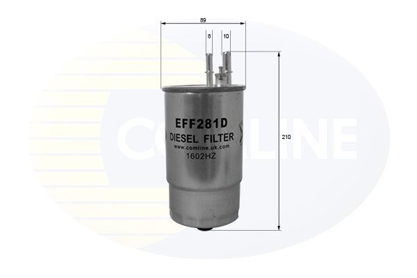 Fuel Filter Fits Citroën Relay Fiat Ducato Peugeot Boxer COMLINE EFF281D