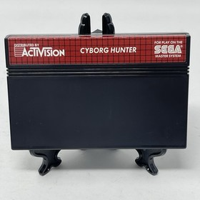 Cyborg Hunter Sega Master System SMS Authentic Complete CIB w/Manual - Tested
