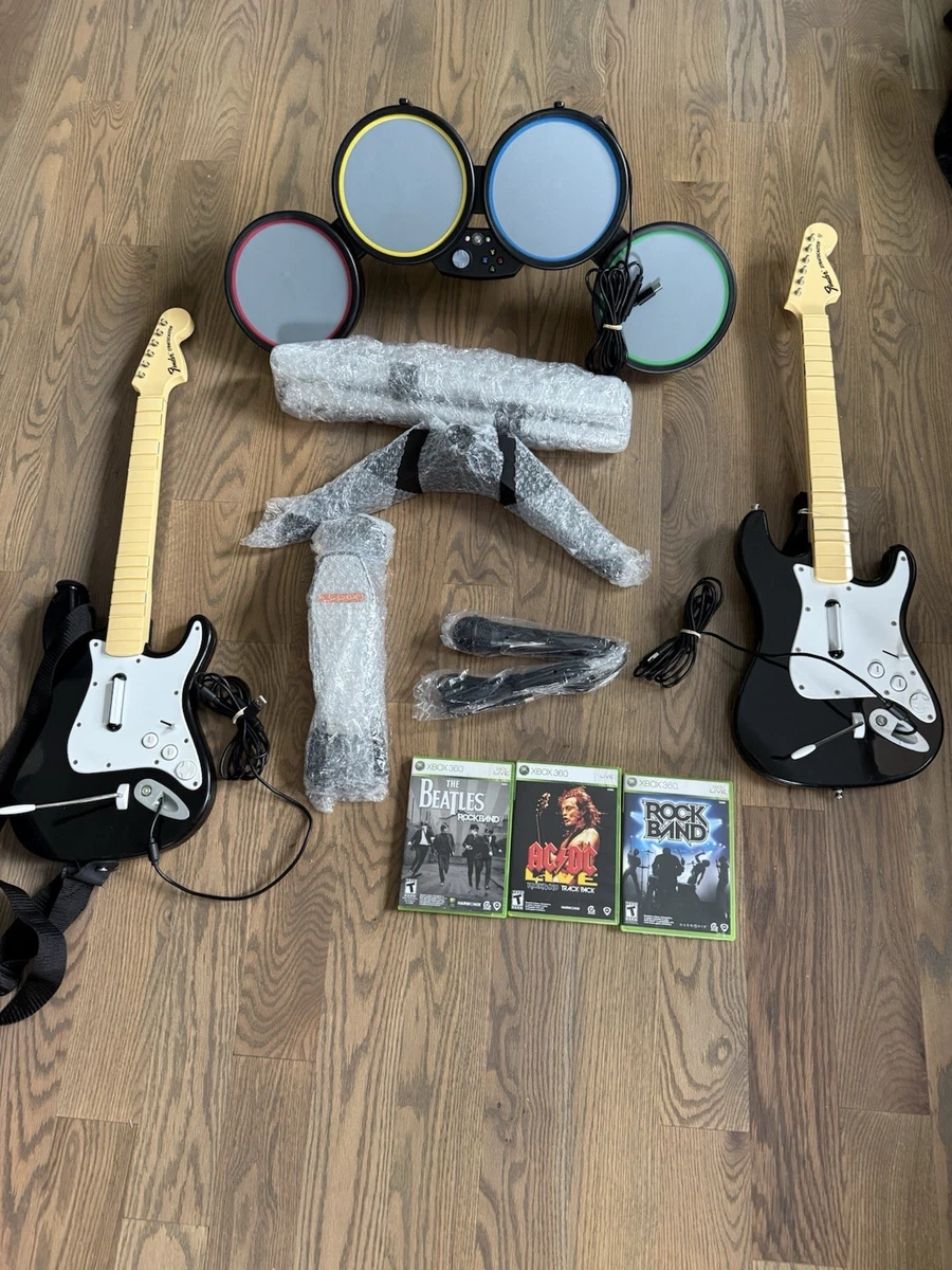 rock band 3 xbox 360 bundle products for sale | eBay