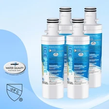 4PACK Fit For LG LT1000P AGF80300704 ADQ74793501 LFXS28566M Water Filter Icepure