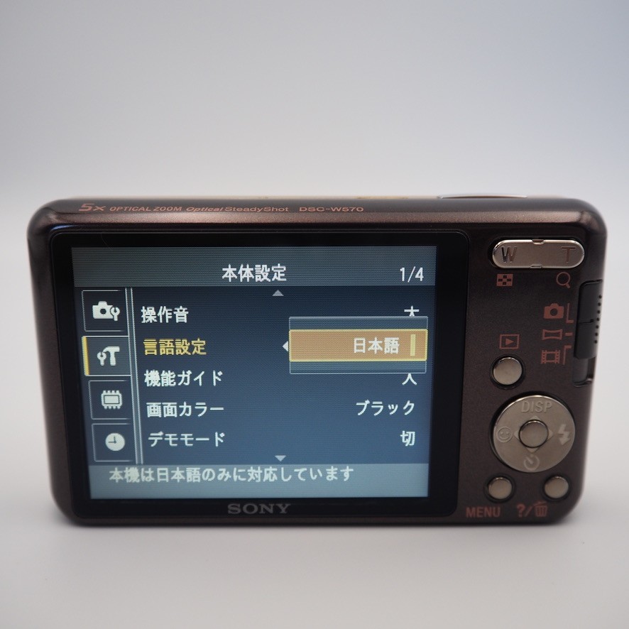 Mint] Sony Cyber Shot DSC-W570 SteadyShot Gold 16.1MP Digital