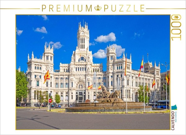 Calvendo Puzzle Madrid | 1000 Pieces, Finished Size 25.2 × 18.9 In (64 × 48 Cm)-image