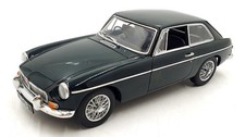 Autoart 1/18 Scale 76602 - MGB GT Coupe MK2 1969 - Racing Green