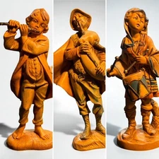 Fontanini Depose NATIVITY 4.75" Musicians CHOOSE Drummer Bagpipe Flute Italy