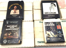 LOT OF 4 NEW OLD STOCK 8 TRACK TAPES AL GREEN SAT NITE DOWNTOWN GOLDEN GOSPEL JU