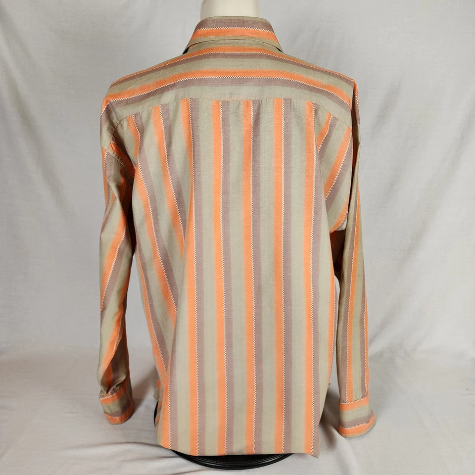 Camisa a Rayas Attitude Soho Vintage (4XL) Foto 3 de 4