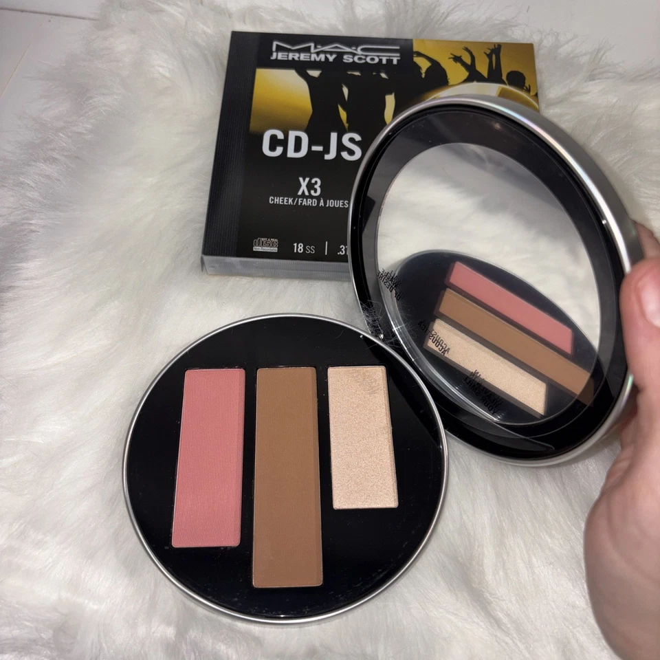 New MAC Jeremy Scott Collection X 3 CD-JS Cheek Authentic & Limited Edition - Image 4 of 4