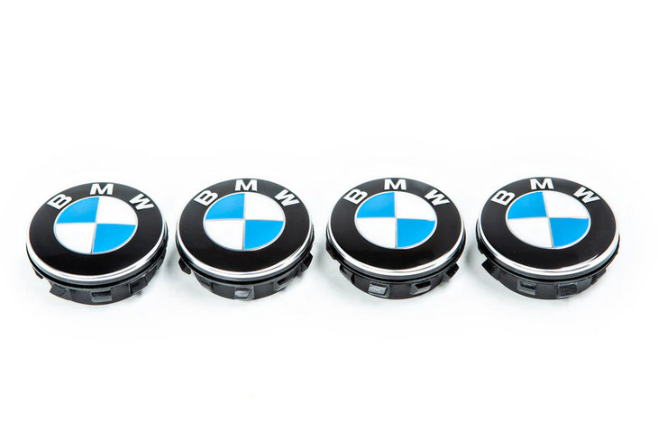4PCS Genuine For BMW Floating Alloy Wheel Center Hub Caps 68mm NEW 36122455269