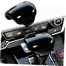 for Honda 2017-2022 CRV Accessories Gear Shift Knob Cover Trim Glossy Black