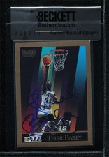 BAS 1990-91 Skybox Thurl Bailey #274 Seal of Authenticity Auto 3c7