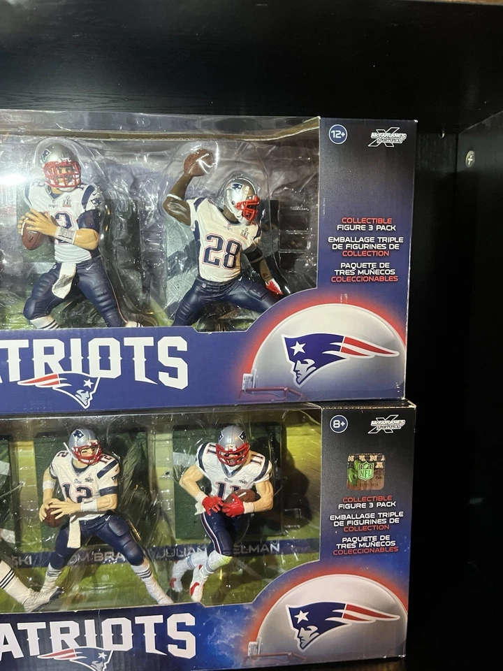 new england patriots nfl McFarlane Super Bowl Packs - Image 3 of 4