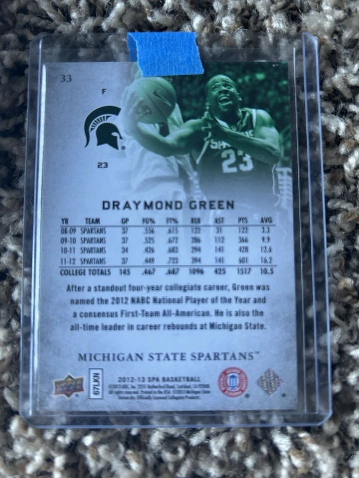 2012-13 SP Authentic - Draymond Green #33 (RC) - Image 2 of 2
