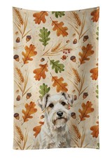Caroline's Treasures Sealyham Terrier Heirloom Fall Kitchen Towel WDK8006KTWL