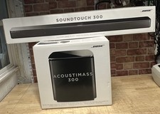 Bundle bose soundtouch 300 Sound Bar  Acoustimass 300 Subwoofer