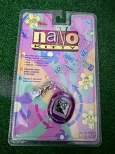 Sealed VTG 1997 Playmates pink Nano Kitty Interactive Virtual Pet Version 1 NOS