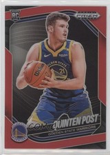 2024-25 Panini Prizm Black Red Prizm 50/299 Quinten Post #195 02s2