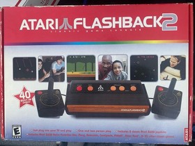 Atari Flashback 2 Classic Game Console complete with 40 Built-In Never Used