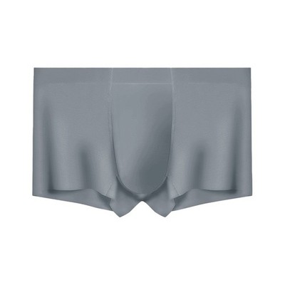 Seamless Herren Unterwäsche Sommer Dünne Boxershorts Eis Seide Komfort L bis 3