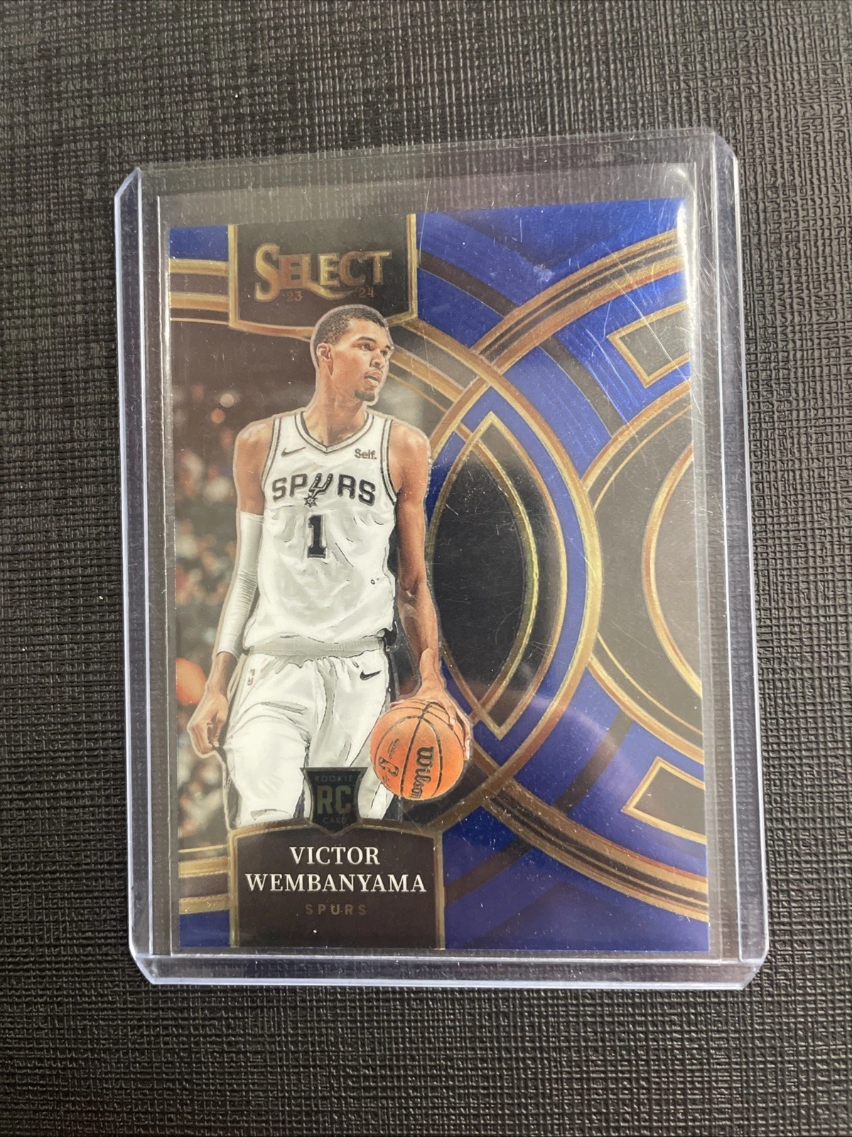 2023-24 Select Victor Wembanyama Blue (Retail Base) RC Premier #121