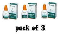 Himalaya Bresol-NS Saline Nasal Solution FOR Stuffy Nose Dry Cold 10ML X 3