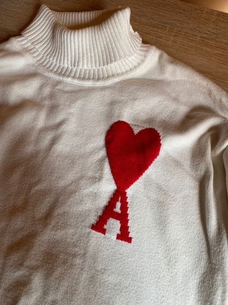 Men Ami Sweater White 36