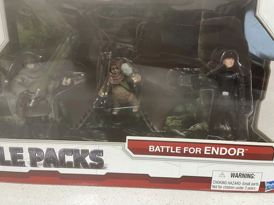 Battle For Endor Battle Packs 2009 Star Wars Legacy Collection sellado nuevo Foto 2 de 3