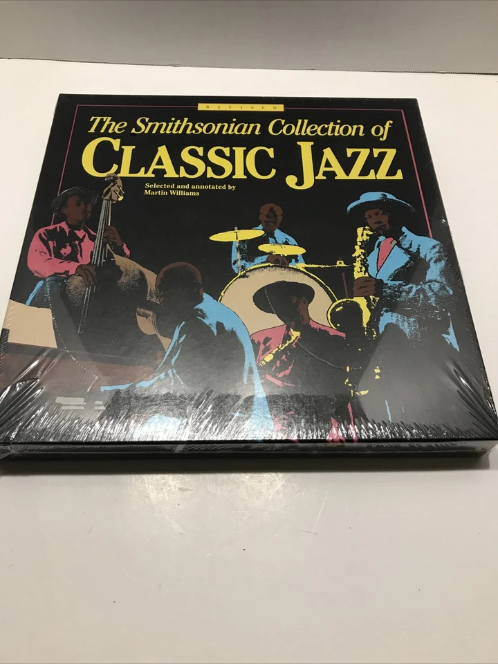 The Smithsonian Collection Of Classic Jazz-Revised (5-CDs Box Set , 1987) NEW - Image 4 of 4