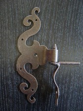 Türband-Fitsche-Scharnier-Barock-Bauernmöbel gekröpft