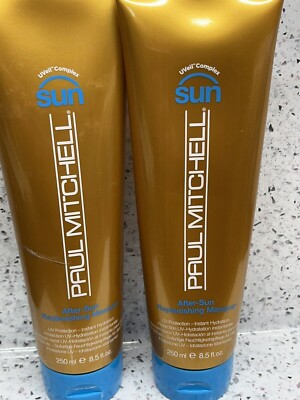 2x Paul Mitchell Sun Recovery Replenishing Conditioner MASQUE  UV Filter 8.5oz