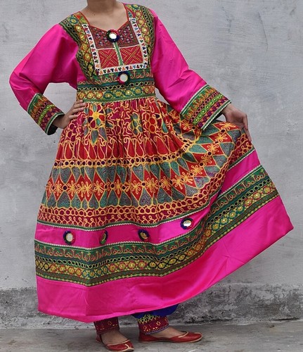 Folk Dress Kuchi Afghan Nomad Tribal 