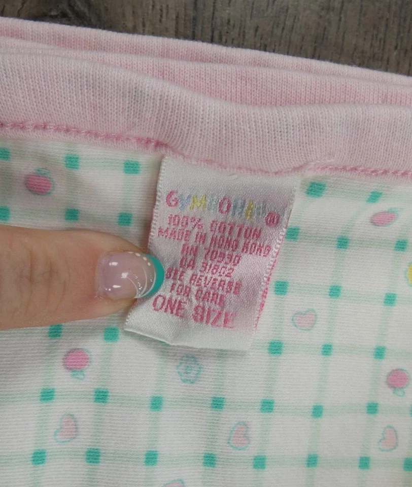 Baby Girl Vintage Rainbow Tag Gymboree French Farm Blanket VHTF - Изображение 4 из 4