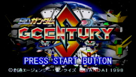 SD Gundam G Century S Sega Saturn NTSC-J JAPANESE BANDAI 1998