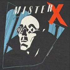 Vintage 1985 Mr X Vortex T Shirt  Graphitti Designs 1980s Comic Book NEW