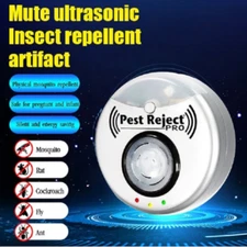 Pest Rejector Mosquito Repeller Ultrasonic Home Bed Bug Cockroach Bug Killer USA
