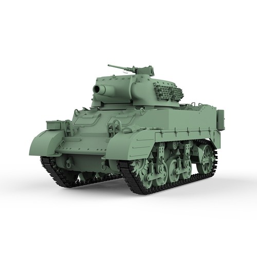 SSMODEL SS72760 1/72 US M8 Howitzer Carrier - Picture 2 of 5