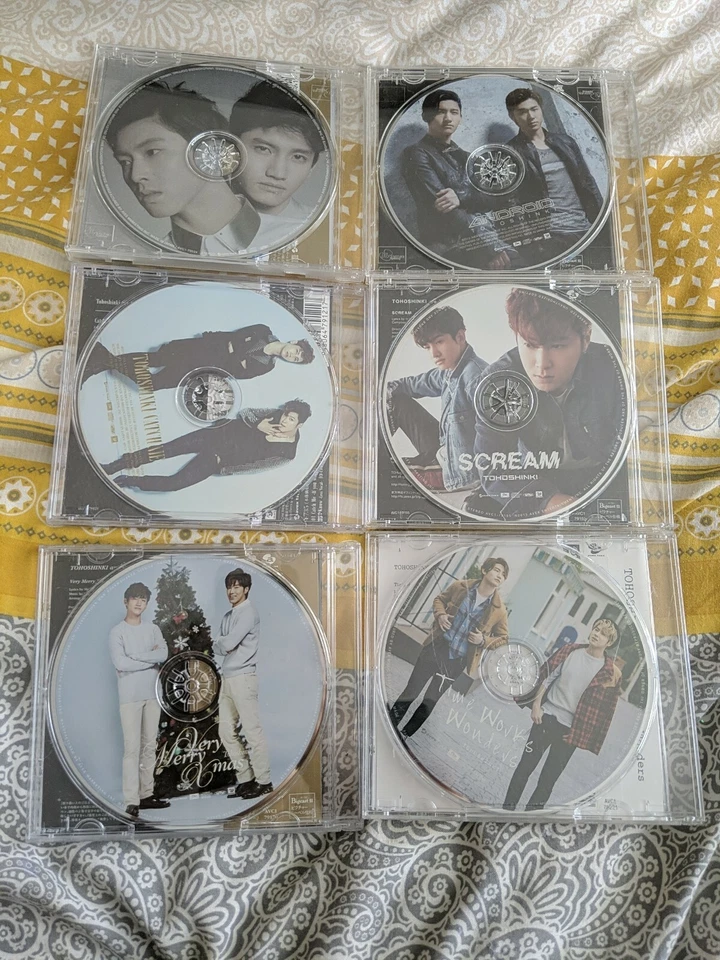TVXQ DBSK Tohoshinki Lot Of 6 Bigeast Japanese Singles - Image 2 of 2