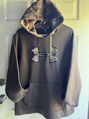 Under Armour Big Logo Camo Hoodie Under Armour Hoodie Men Large