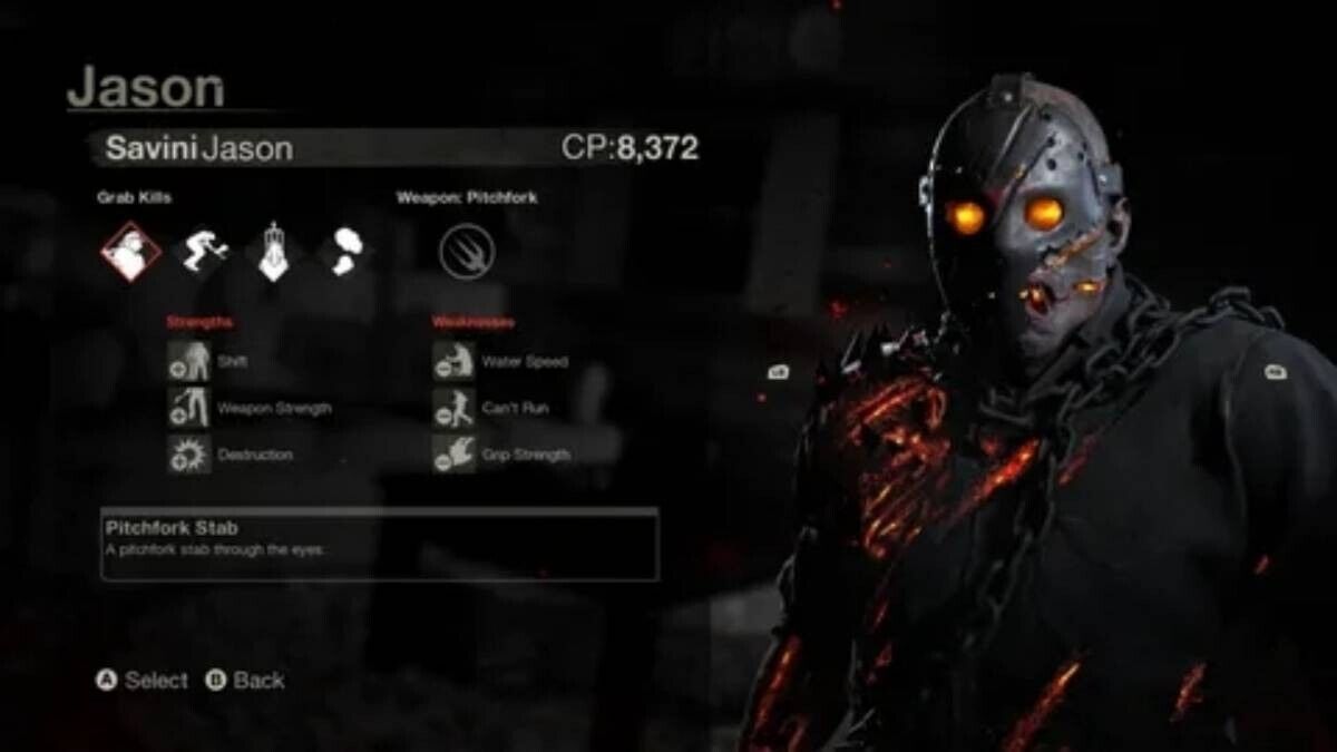 Savini Jason DLC FRIDAY THE 13TH THE GAME For Xbox Consoles