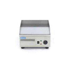 Grillplatte Glatt Chrom - 36 cm Brattplatte hamburger grillplatte