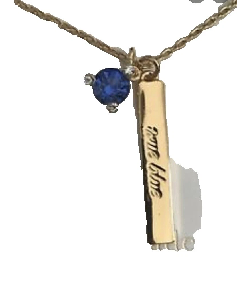 Kate Spade New York Joyería de Moda 14k Oro Amarillo Zafiro