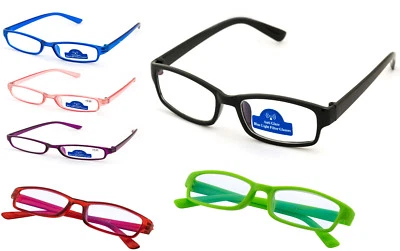Reading Glasses 0.0 to 3.50 Unisex Mens Ladies Designer Fashion Slim Anti Glare