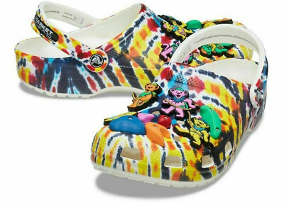 Crocs Greatful Dead-size6m/8w Chinatown Market x Grateful Dead Crocs Classic Clog Size 6M  main image 3